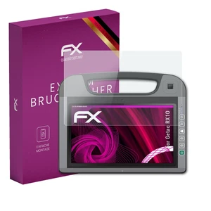 atFoliX Glasfolie für Getac RX10 Panzerfolie 9H Schutzpanzer Displayschutzfolie - Photo 1/8