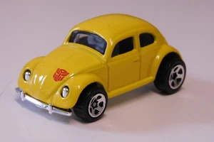 Hot Wheels VW BEETLE Yellow Transformers fault scratch BCHBargains - Picture 1 of 6