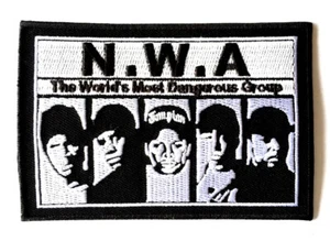 NWA Embroidered Patch - Foto 1 di 1
