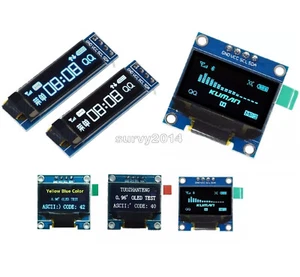 0.91" 0.96" inch OLED LCD Display Module IIC I2C 3.3v 5v FOR AVR STM32 Arduino T - Picture 1 of 23