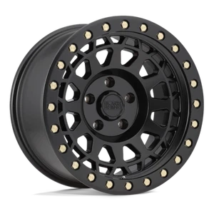 Set of 4 Black Rhino PRIMM Wheels 18X9.5 5X5.0 MATTE BLACK-BLTS 0MM - Picture 1 of 1