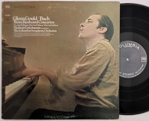 Columbia 2-Eye MS 7001 lp GLENN GOULD Bach THREE KEYBOARD CONCERTOS stereo 2B/3B - Imagen 1 de 5