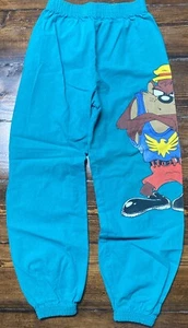 Vintage Looney Tunes Taz Tasmanian Devils Kids Pants Size 8 PCA 1994 90s USA - Picture 1 of 11