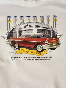 Camiseta Jesús Vintage Grandes Camisetas Jesús Cristianismo Religión Coches Corintios - Imagen 1 de 7