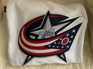 Rick Nash Columbus Blue Jackets Signed Reebok Authentic Jersey - Picture 1 of 3