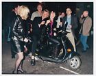 Original Press Photo Ronnie Wood Rolling Stones & Rod Stewart on Motorbike 2000s