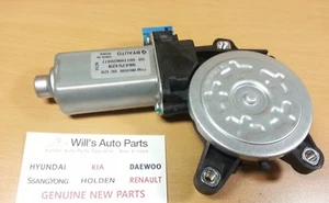 GENUINE BRAND NEW LH FRONT WINDOW REGULATOR MOTOR SUITS DAEWOO LACETTI 2003-2004 - Picture 1 of 2