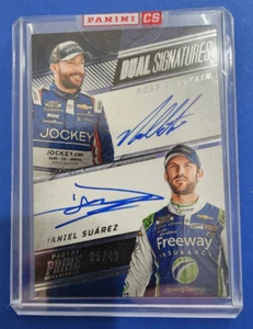 2023 Panini Prime Racing Ross Chastain/Daniel Suarez Dual Signatures Auto 05/49 - Picture 1 of 3