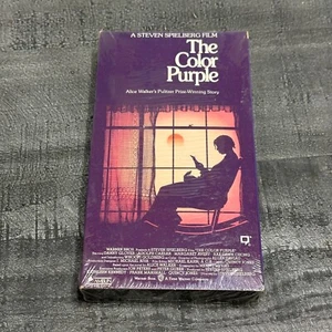 The Color Purple Sealed VHS (1985 PG-13) Steven Spielberg Film WB Watermarks - Picture 1 of 5