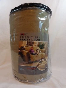 Sofa LOVESEAT Schonbezug NATURBRAUN 1 Stück 88" x 75,5" Wasserabweisend - Bild 1 von 1