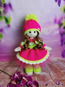 Amigurumi Puppe Gehäkelt ca 45 cm - Bild 1 von 3