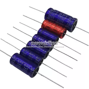 2x 1,5uF-470uF 100V Divisore Altoparlante Crossover Auto Tweeter Condensatore Non Polarità - Foto 1 di 6