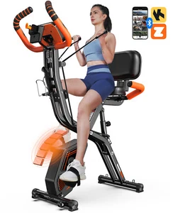 Indoor Exercise Bike Stationary Bike Cycling Bicycle Cardio Fitness Workout Bike - Picture 1 of 14