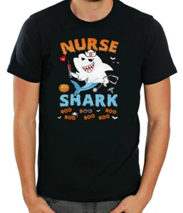T-shirt uomo Nurse Shark Boo Boo con maniche corte L804 - Foto 1 di 5