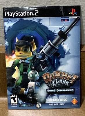 Ratchet & Clank Going Commando PS2 Demo Disc PlayStation 2 - SEALED - RARE 🐼 - Image 1 of 3