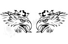 2x Scania Screaming Griffin Car Sticker, Lorry Tractor Unit Truck Arctic
