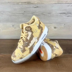 Nike Jordan 3 Retro WNBA Desert Camo Womens Size 9.5 Dark Driftwood HM4301 200 - Picture 1 of 10