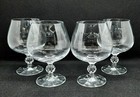 4 Import Associates Claudia Brandy Glasses Snifters 4 5 8 Euc
