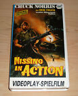 VHS - Missing in Action - Chuck Norris - 80er 80s - Kinofassung - Videokassette