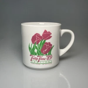 Tulip Time Festival 89 1989 Holland Michigan MI Coffee Mug 12oz - Picture 1 of 7