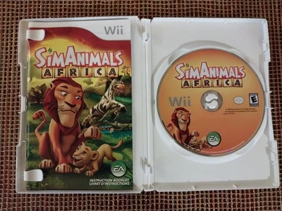 Sim Animals: Africa (Nintendo Wii, 2009) Complete With Manual - Image 1 of 3