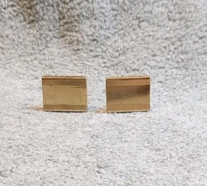 Gold Toned Cufflinks - Picture 1 of 3
