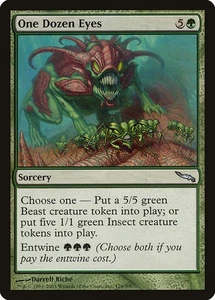 (4x) ONE DOZEN EYES - Mirrodin – MTG Magic the Gathering Card - Uncommon - Picture 1 of 5