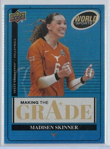 2025 Upper Deck World of Sports Making The Grade #MTG-MS Madisen Skinner - MINT - Picture 1 of 2