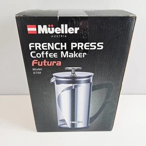 Mueller French Press "Futura" Coffee Maker ST59 - 34oz / 1L - New NIB - Picture 1 of 2