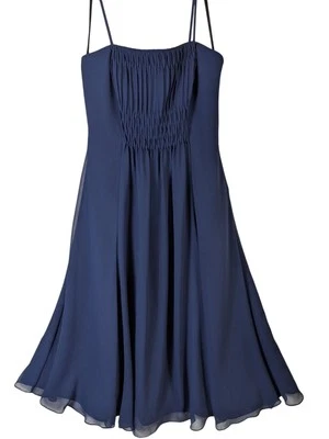 David's Bridal Vineyard Women size 8 Midi Dress Romantic Flowy Event Party Glam - Image 1 of 4