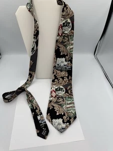 Tie Tabasco Sauce 100% Silk 56” Long 4” Wide - Picture 1 of 4