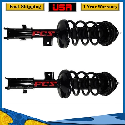 Conjunto completo de 2 molas de apoio de suspensão dianteiro direito esquerdo FCS para Suzuki Grand Vitara_SP - Imagem 1 de 4