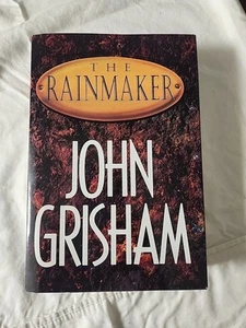 1995 John Grisham Book The Rainmaker Hardcover Dust Jacket 1st Edition Signed - Picture 1 of 14
