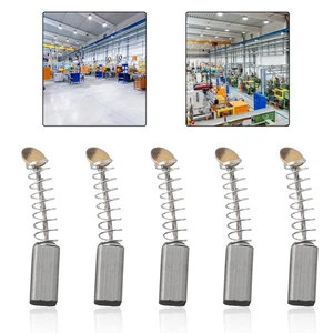 10 Pcs/Set Carbon Brushes For Electric Motors 10x5x5mm Replacement Part - Picture 1 of 24