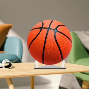Soporte para pelotas de baloncesto 2 piezas Soporte para exhibición de fútbol Base de soporte para pelotas de baloncesto - Imagen 1 de 12