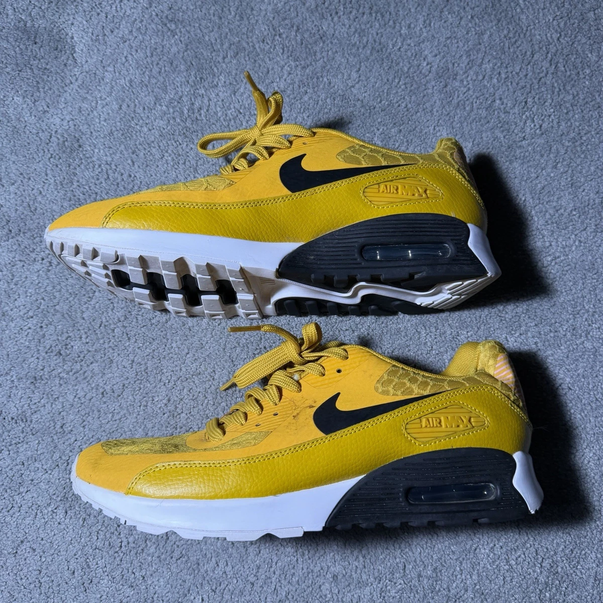 Nike Air MAX 90 Yellow Indiana Women's Athletic Shoes for sale | eBay