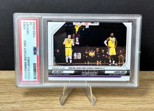 2024-25 Panini Instant #343 Lebron James Luka Doncic PSA 10 - Imagen 1 de 3