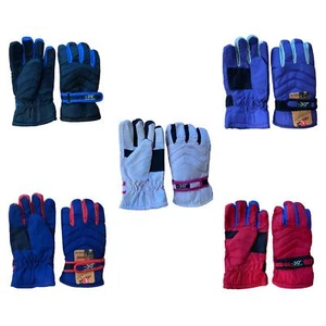 Winter wasserdichte warme Handschuhe Ski Kinder Fäustlinge Schnee Outdoor für Jungen Mädchen - Bild 1 von 6