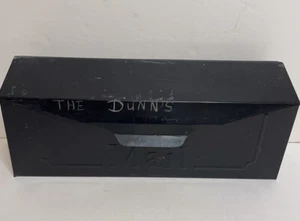 MCM Black Mailbox Wallmount Heavy Duty Galvanized Steel Home * Name Etched In - Picture 1 of 11