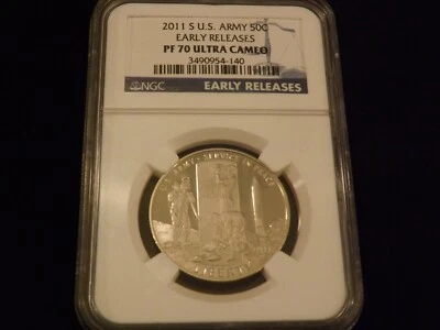 2011-S    US ARMY   Early Releases    NGC PF 70 - Image 1 of 2
