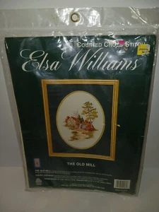 Elsa Williams gezähltes Kreuzstich-Set 9 x 12 -- Die alte Mühle - Bild 1 von 3