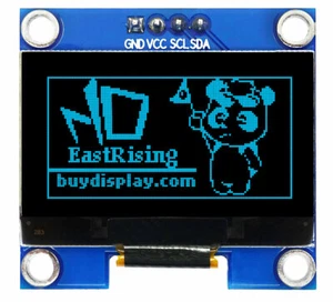 I2C Blau 1,3" Zoll OLED Display Modul 128x64 Arduino, Raspberry Pi mit Bibliothek - Bild 1 von 5