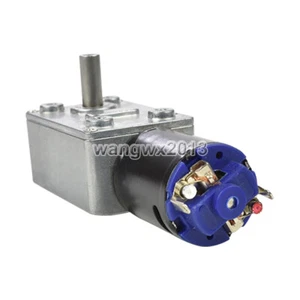 1pcs DC6V 12V 24V JGY370 Low Speed Self Locking Turbine Worm DC Reduction Motor# - Picture 1 of 5