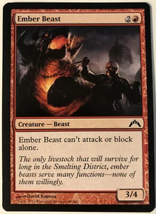 MTG Ember Beast Gatecrash 89 Regular Common - Bild 1 von 1