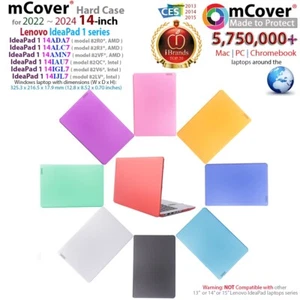 NEUF mCover pour 2022-2024 14" Lenovo IdeaPad 1 14ADA7 14ALC7 14AMN7 14IAU7 14IGL7 - Photo 1/16
