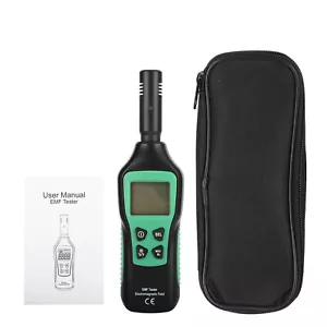 1 PC LCD Radiation Dosimeter EMF Meter Electromagnetic Radiation Detector - Picture 1 of 17
