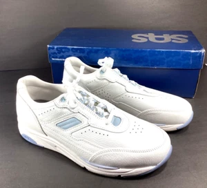 SAS Tour Women's Size 11 WW Wide Tripad Comfort Shoes White Leather New In Box - Picture 1 of 14