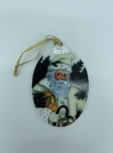 Pipka The Winterman Design Porzellan Ornament #40013 Pinsel Weihnachten 2001 - Bild 1 von 4