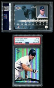 Wade Boggs 1999 Pacific Prism #138 PSA 8 - Bild 1 von 3