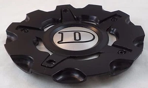 Demoda Wheels Flat Black Custom Wheel Center Cap Caps (1) - Picture 1 of 4